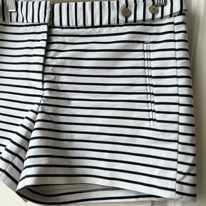 Sailor Style, White & Navy Shorts